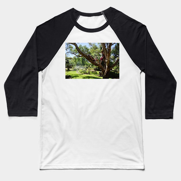 Shady Retreat -Adelaide Hills Wine Region - Fleurieu Peninsula by South Australian artist Avril Thomas Baseball T-Shirt by MagpieSprings